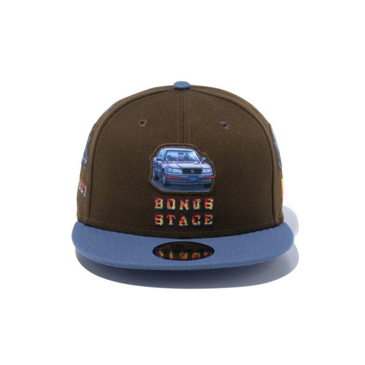 ニューエラ キャップ コラボ メンズ レディース 帽子 ストリートファイター 59FIFTY 14125312 NEW ERA 無地 シール 平つば フラットバイザー ブランド｜takeuchi-golf｜03