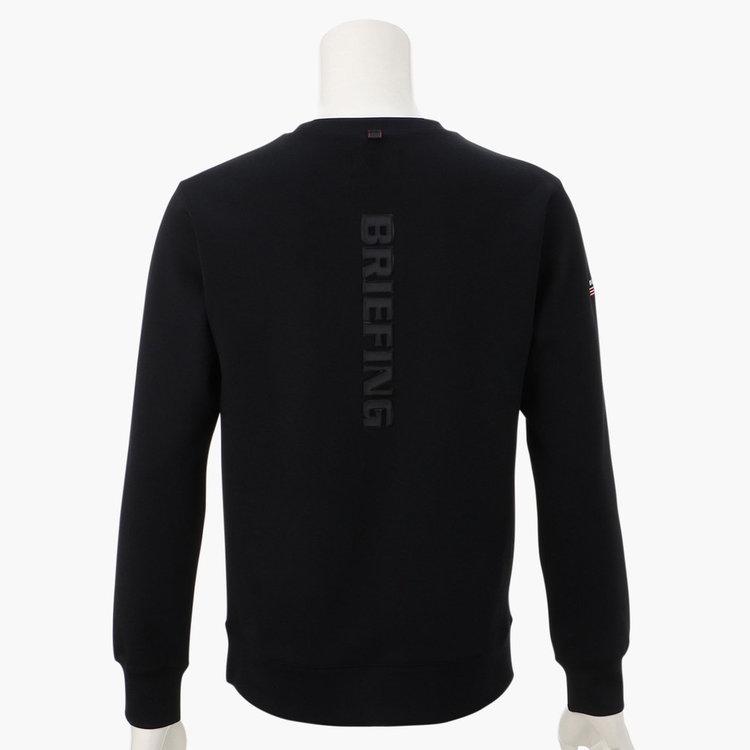 ブリーフィング ゴルフ プルオーバー メンズ 3Dロゴ 長袖 クルーネック  