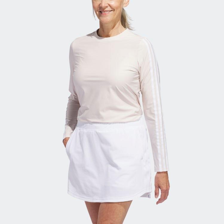 アディダスゴルフ　新品　L スカート長袖シャツ　セット　春夏 adidas（アディダス） ゴルフ シャツ レディース 長袖 クルーネック