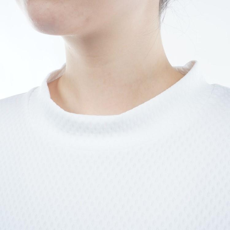 トミーヒルフィガー ゴルフ モックシャツ レディース 半袖 ハイネック