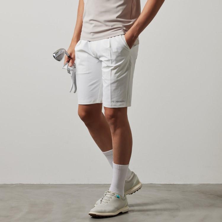 バンデル ゴルフ ハーフパンツ メンズ 5分丈 短パン ベーシック ストレッチ 吸水速乾 UVカット ゴルフウェア ブランド 無地 ロゴ BNS-4SBSHP BANDEL GOLF_17