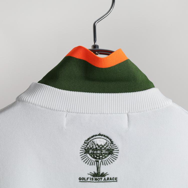 DECEMBERMAY ニット ディセンバーメイ ゴルフ ニット メンズ 長袖 クルーネック サマー