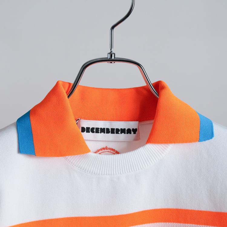 ディセンバーメイ ゴルフ ニット レディース 長袖 クルーネック サマーニット 吸水速乾 軽量 薄手 洗濯可能 無地 ゴルフウェア ブランド DECEMBERMAY 2-405-1025 ディセンバーメイ ゴルフ ニット レディース 長袖 クルーネック サマー