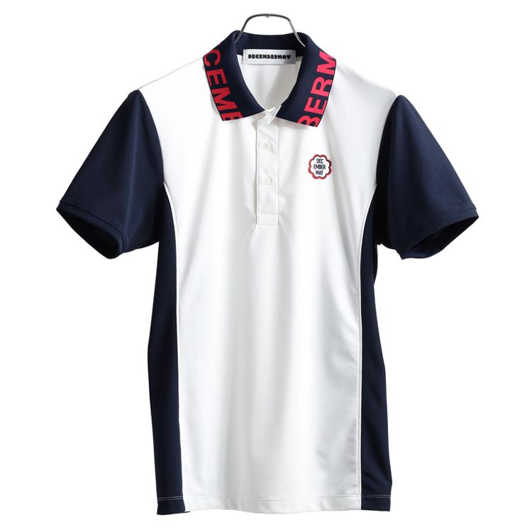ディセンバーメイ ゴルフ ポロシャツ メンズ 半袖 吸水速乾 ストレッチ  