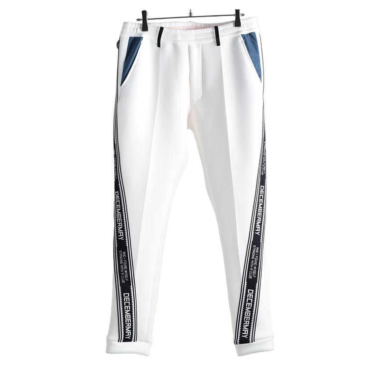 ディセンバーメイ ゴルフ パンツ メンズ ジョガーパンツ ストレッチ 裾  