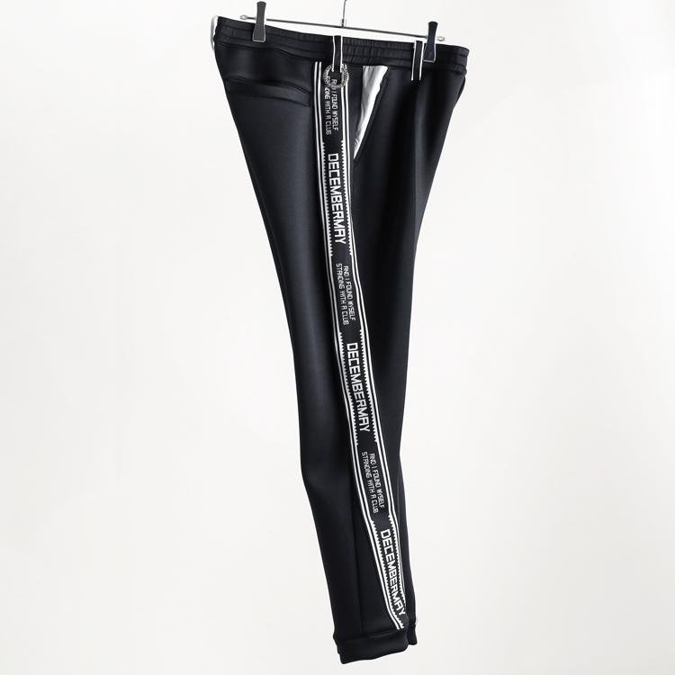 ディセンバーメイ ゴルフ パンツ メンズ ジョガーパンツ ストレッチ 裾
