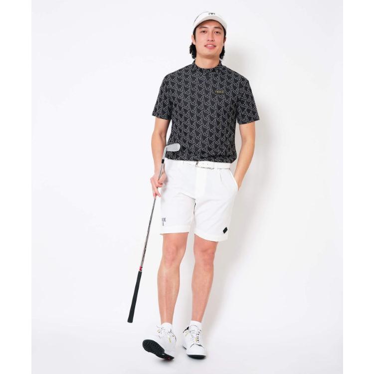 V12（ヴィ・トゥエルヴ） ゴルフ モックシャツ メンズ 半袖 ハイネック