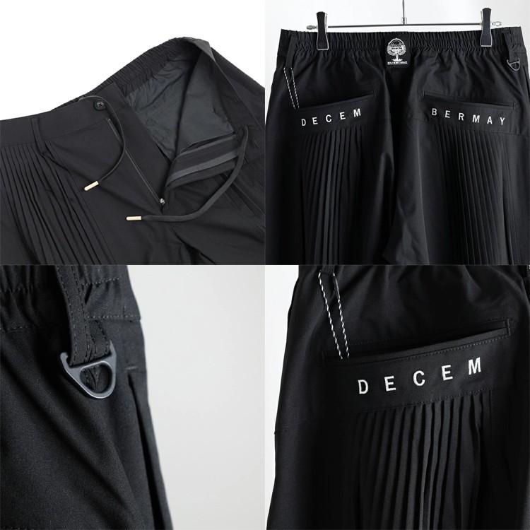 ディセンバーメイ ゴルフ パンツ メンズ ワイドパンツ テーパード