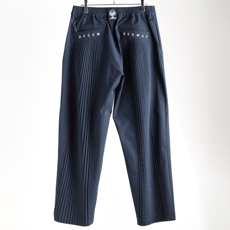 新品 定価￥30800 DECEMBERMAY テーパードパンツ XL メンズ ディセンバーメイ ゴルフ パンツ メンズ ワイドパンツ テーパード
