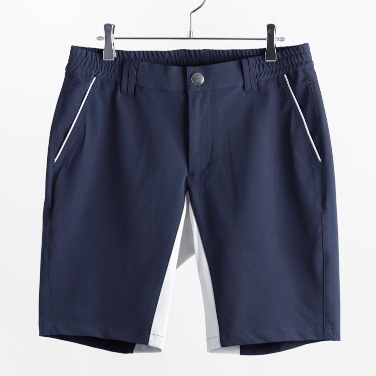ディセンバーメイ ゴルフ ショートパンツ メンズ パンツ 短パン ストレッチ スリムフィット 吸湿速乾 無地 ゴルフウェア ブランド 1-405-2108 DECEMBERMAY_3