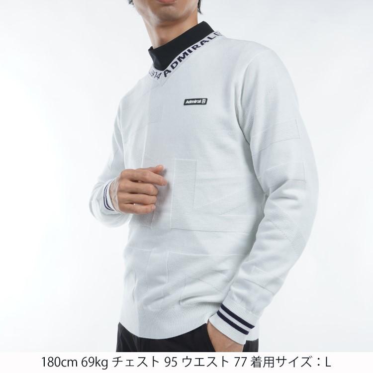 Admiral Golf（アドミラルゴルフ） セーター メンズ 長袖 Vネック