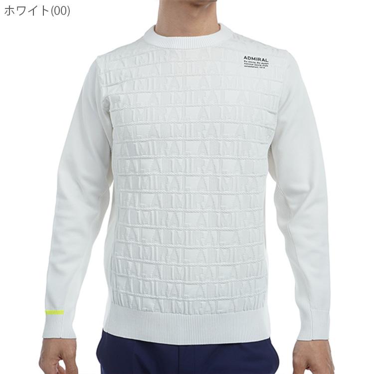 Admiral Golf（アドミラルゴルフ） セーター メンズ 長袖 クルーネック