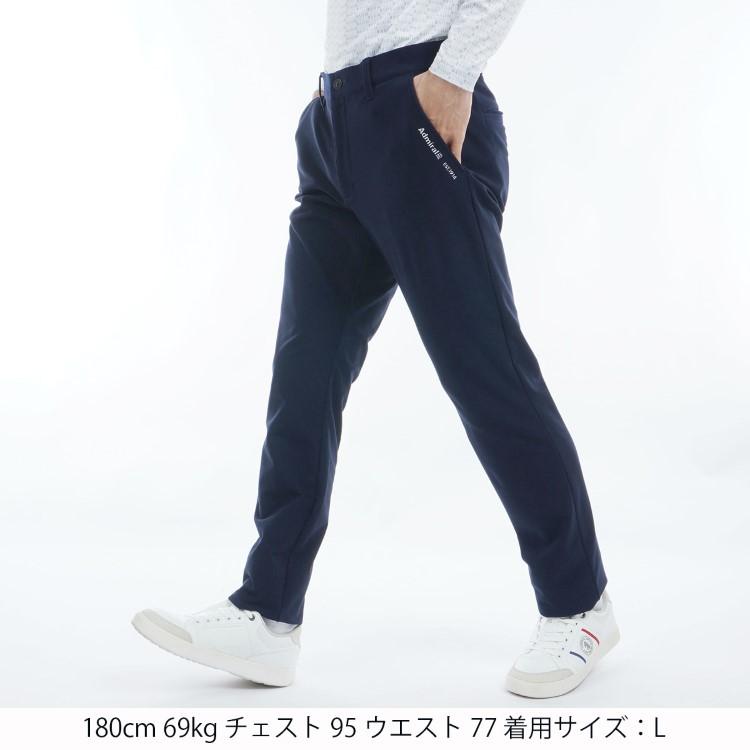 Admiral ネイビー ゴルフパンツ Lサイズ　紺　アドミラルゴルフ　メンズ Admiral Golf（アドミラルゴルフ） パンツ メンズ テーパードパンツ