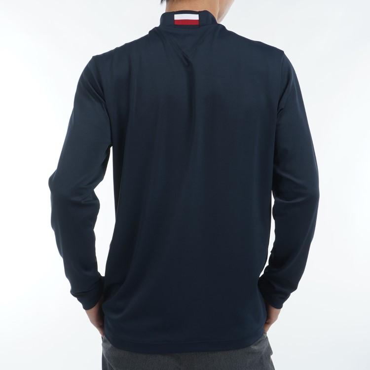 トミーヒルフィガー ゴルフ モックシャツ メンズ 長袖 シャツ モック