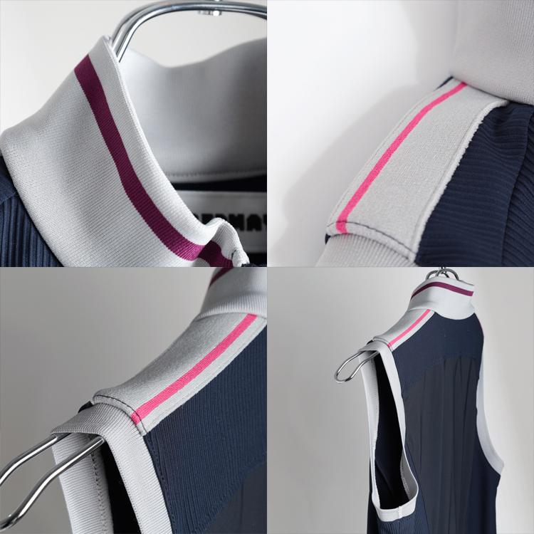 ディセンバーメイ ゴルフ ワンピース レディース ノースリーブ