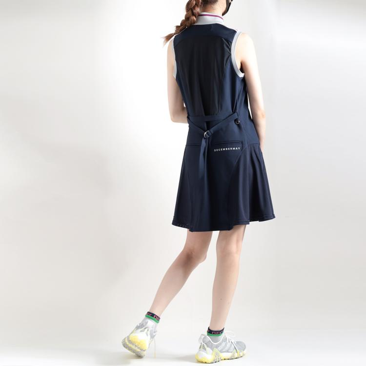 DECEMBER MAY レディースゴルフワンピース ディセンバーメイ ゴルフ ワンピース レディース ノースリーブ