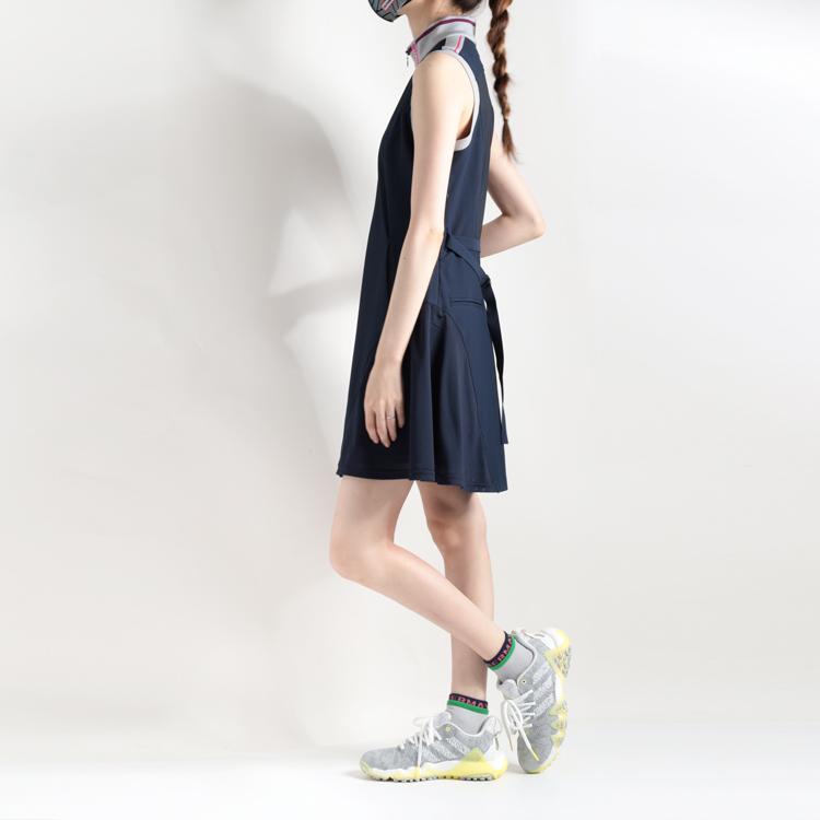 ディセンバーメイ ゴルフ ワンピース レディース ノースリーブ