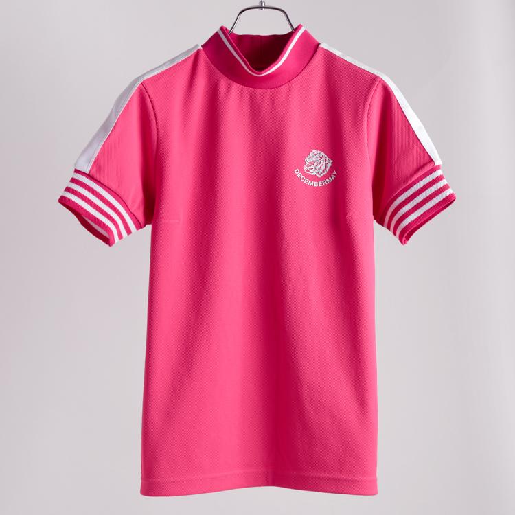 ディセンバーメイ ゴルフ モックシャツ レディース 半袖 ハイネック