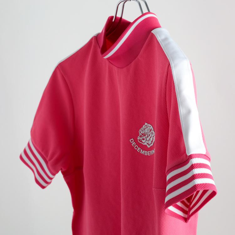 ディセンバーメイ ゴルフ モックシャツ レディース 半袖 ハイネック