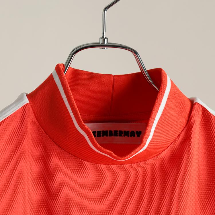 ディセンバーメイ ゴルフ ワンピース レディース 半袖 ハイネック 吸汗