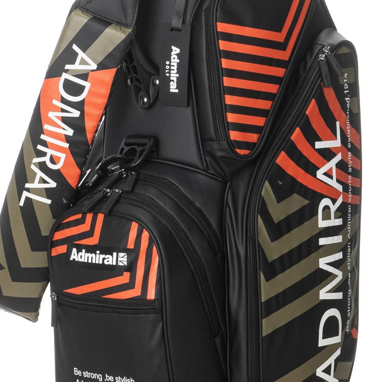 Admiral Golf アドミラルゴルフ キャディバッグ メンズ 9.0型 6分割 約 