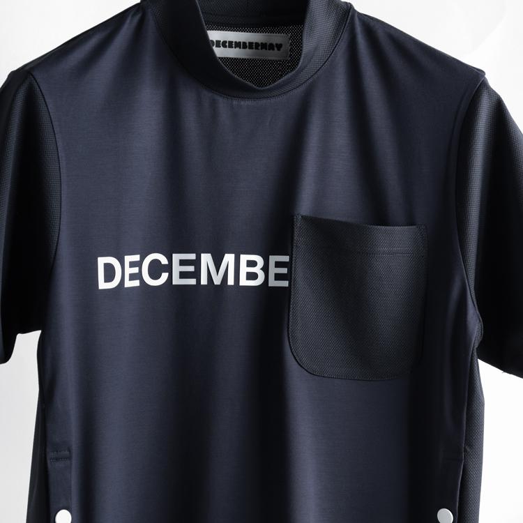 ディセンバーメイ ゴルフ モックシャツ メンズ レディース 半袖