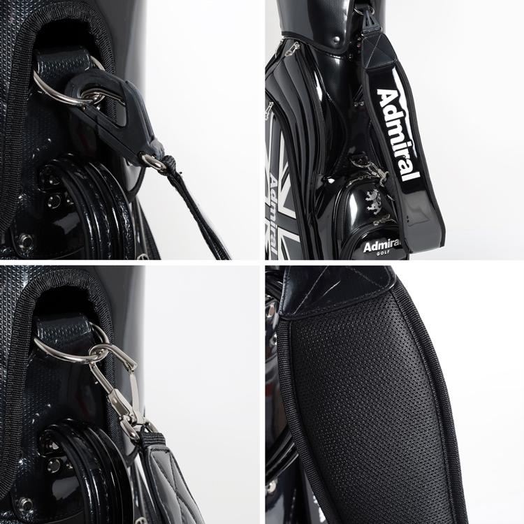 Admiral Golf アドミラルゴルフ キャディバッグ メンズ 別注 Admiral Golf アドミラルゴルフ キャディバッグ メンズ 別注