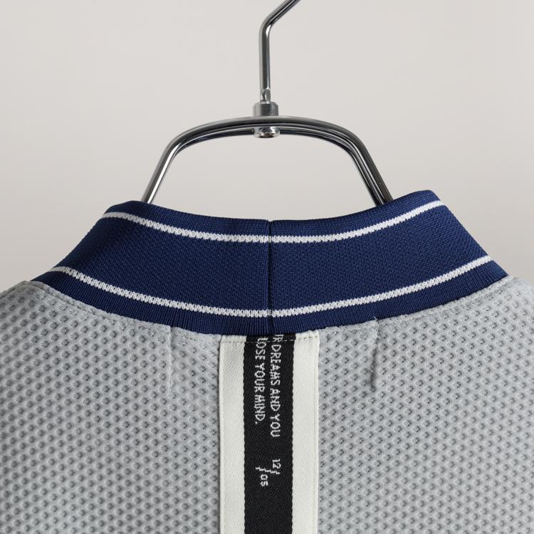 ディセンバーメイ ゴルフ モックシャツ レディース 半袖 バックライン