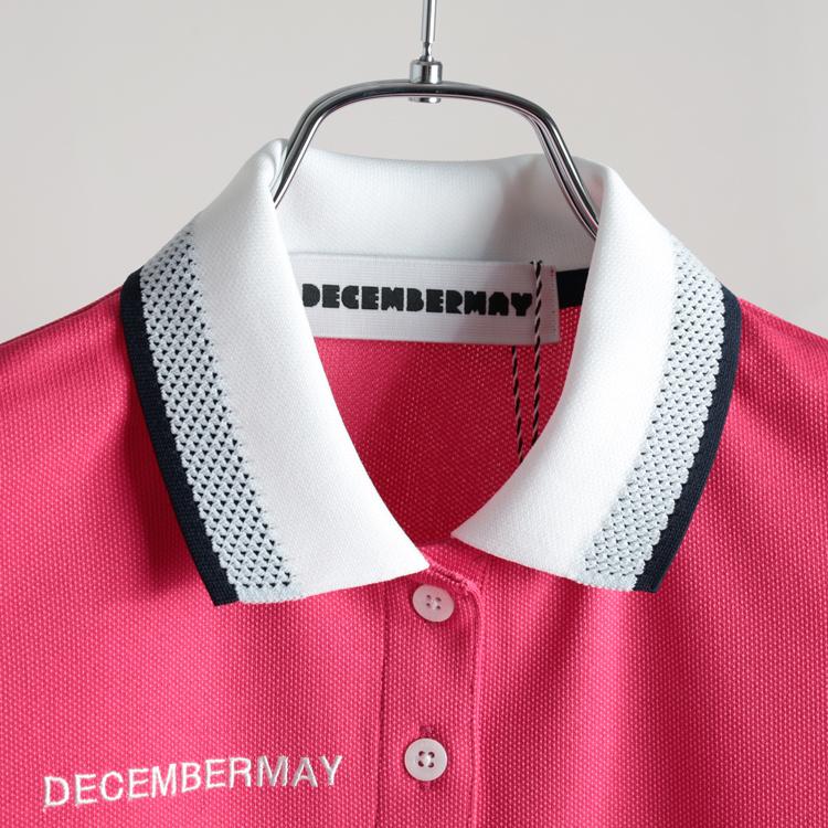 DECEMBERMAY ディセンバーメイ　レディース　ポロシャツ ディセンバーメイ ゴルフ ポロシャツ レディース 半袖 シャツ