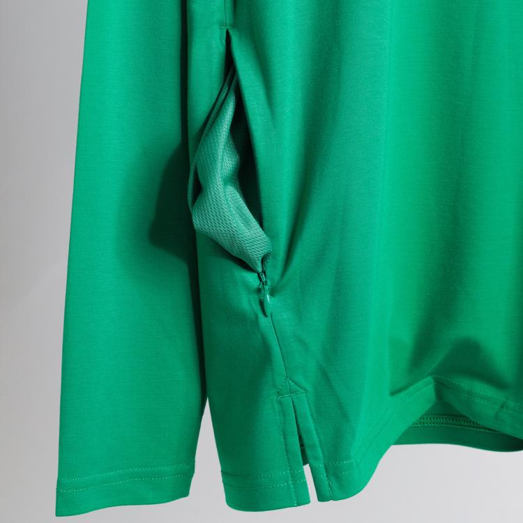 ディセンバーメイ ゴルフ モックシャツ メンズ レディース 長袖