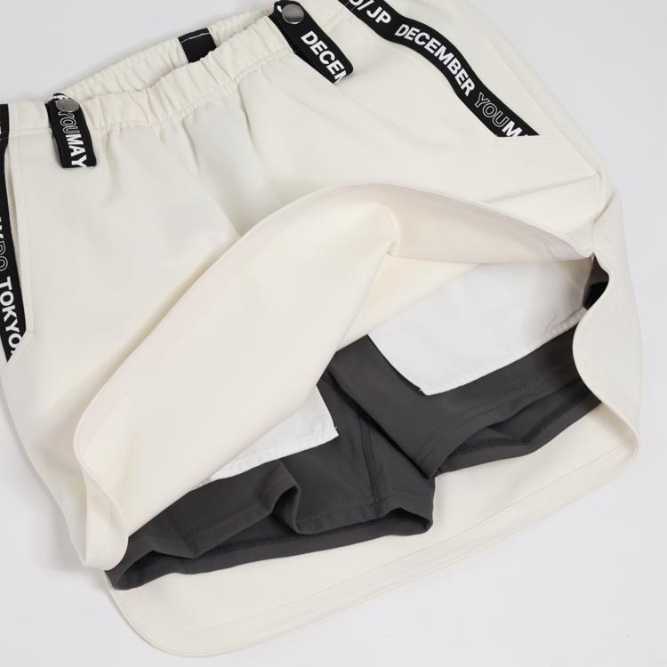 ディセンバーメイ ゴルフ ミニスカート レディース インナーパンツ