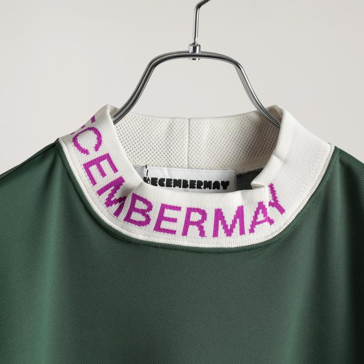 ディセンバーメイ ゴルフ モックシャツ メンズ 半袖 ハイネック モック