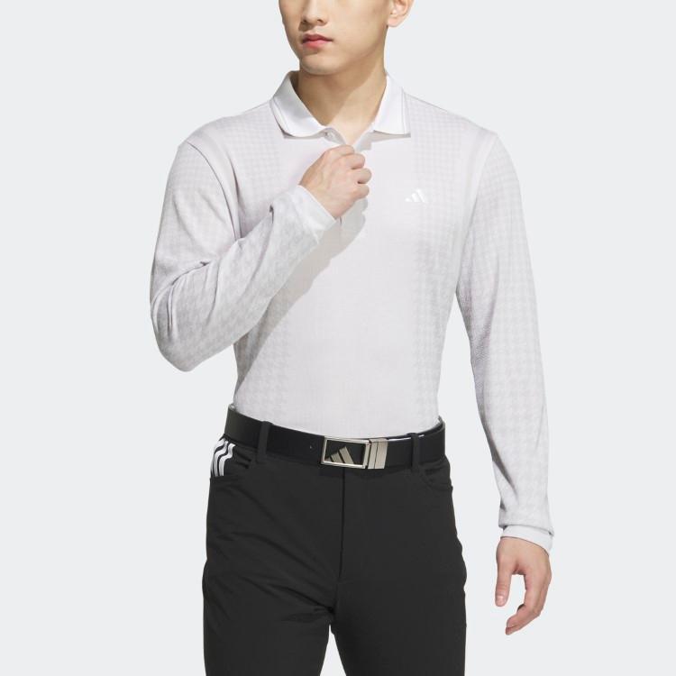 adidas（アディダス） ゴルフ ポロシャツ メンズ 長袖 シャツ ポロ