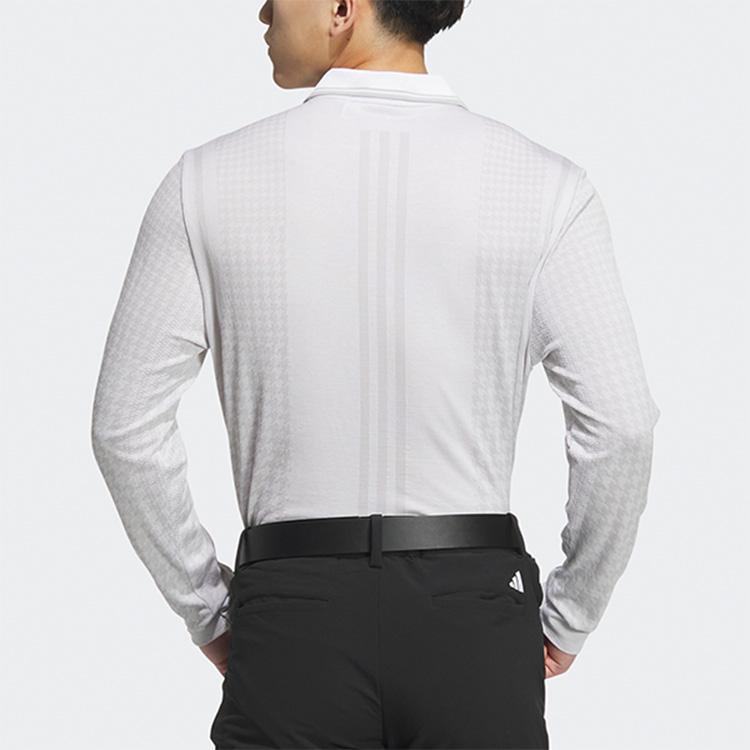adidas（アディダス） ゴルフ ポロシャツ メンズ 長袖 シャツ ポロ