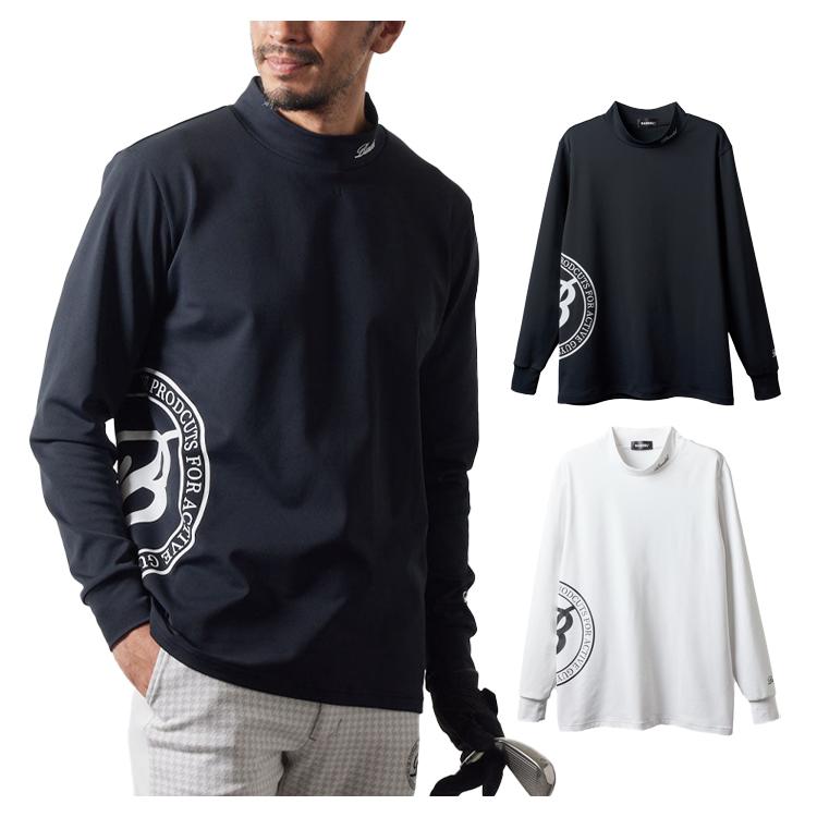 BANDEL（バンデル） ゴルフ モックシャツ メンズ 長袖 シャツ