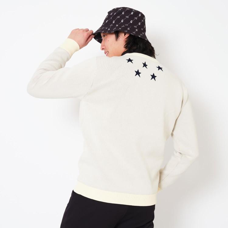 V12（ヴィ・トゥエルヴ） ゴルフ ニット メンズ 長袖 プルオーバー