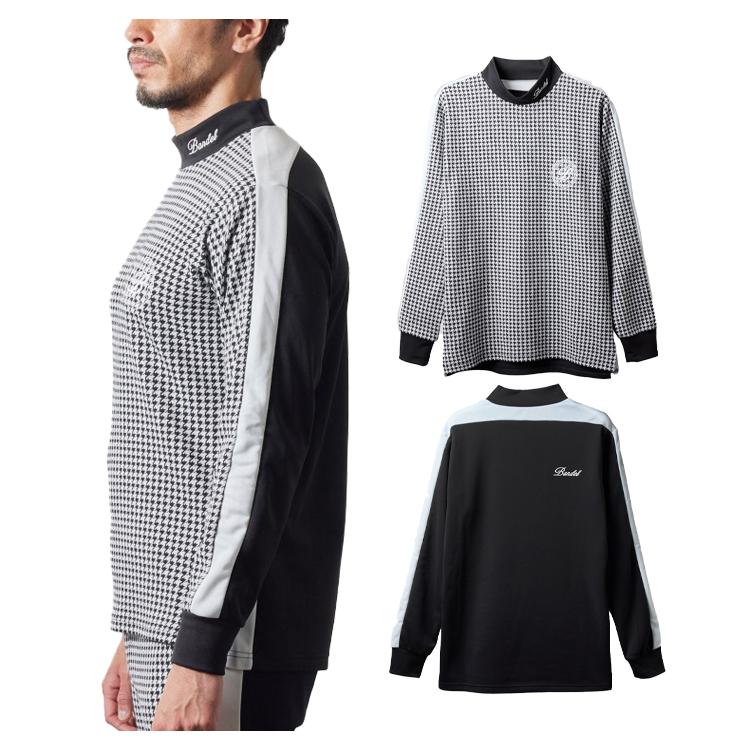BANDEL GOLF バンデルゴルフ　モックネック　長袖シャツ　カットソー BANDEL（バンデル） ゴルフ モックシャツ メンズ 長袖 シャツ