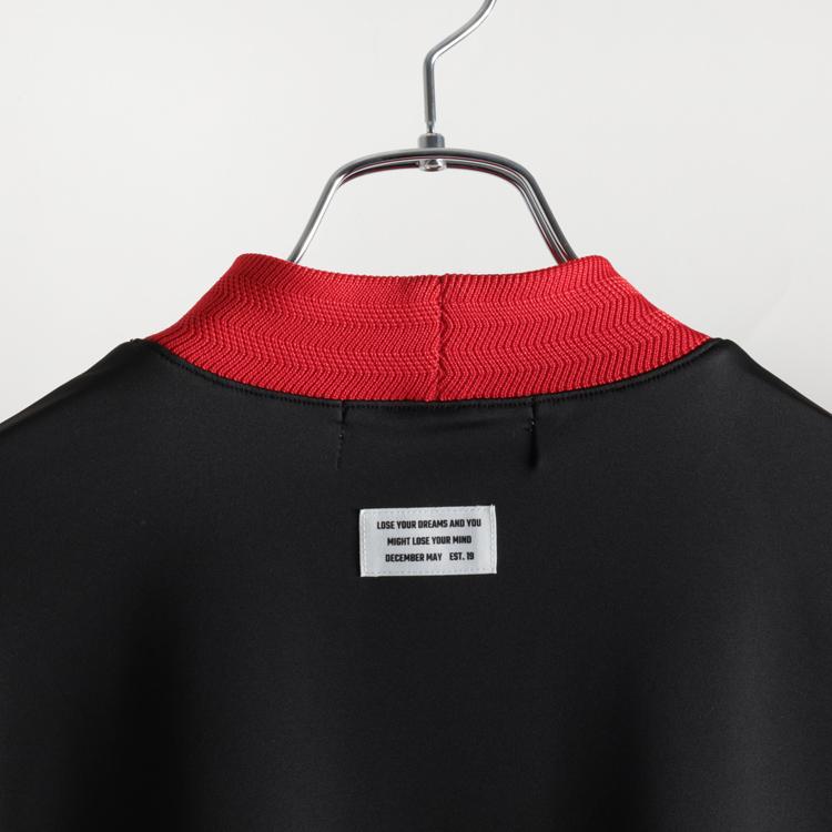 ディセンバーメイ ゴルフ モックシャツ メンズ 長袖 ハイネック モック