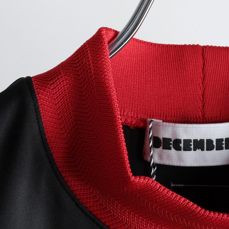 ディセンバーメイ ゴルフ モックシャツ メンズ 長袖 ハイネック モック