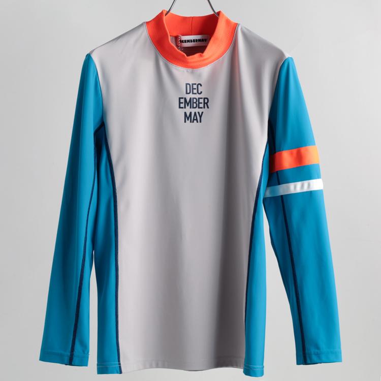 ディセンバーメイ　メンズゴルフウェア ディセンバーメイ ゴルフ モックシャツ メンズ 長袖 ハイネック モック