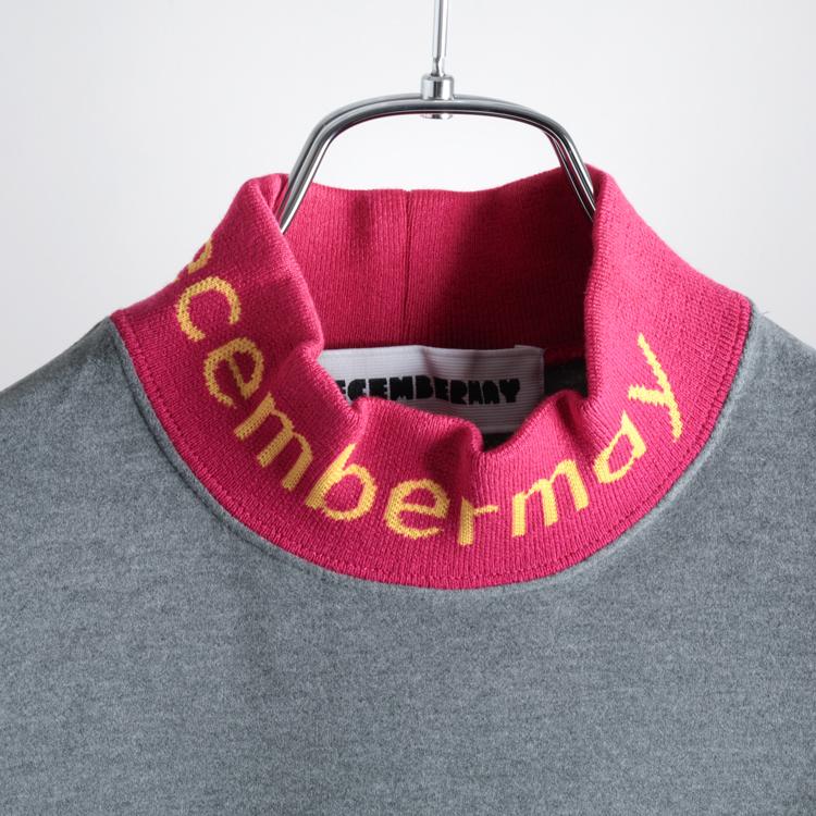 ディセンバーメイ ゴルフ モックシャツ レディース 長袖 ハイネック