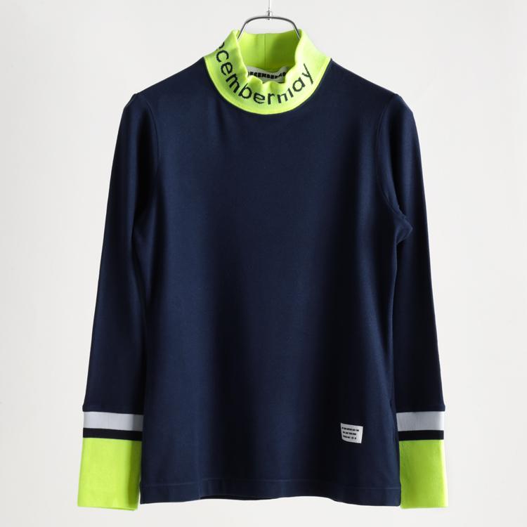 ディセンバーメイ ゴルフ モックシャツ レディース 長袖 ハイネック