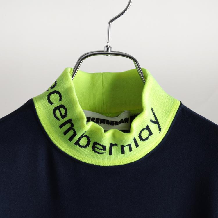 ディセンバーメイ ゴルフ モックシャツ レディース 長袖 ハイネック