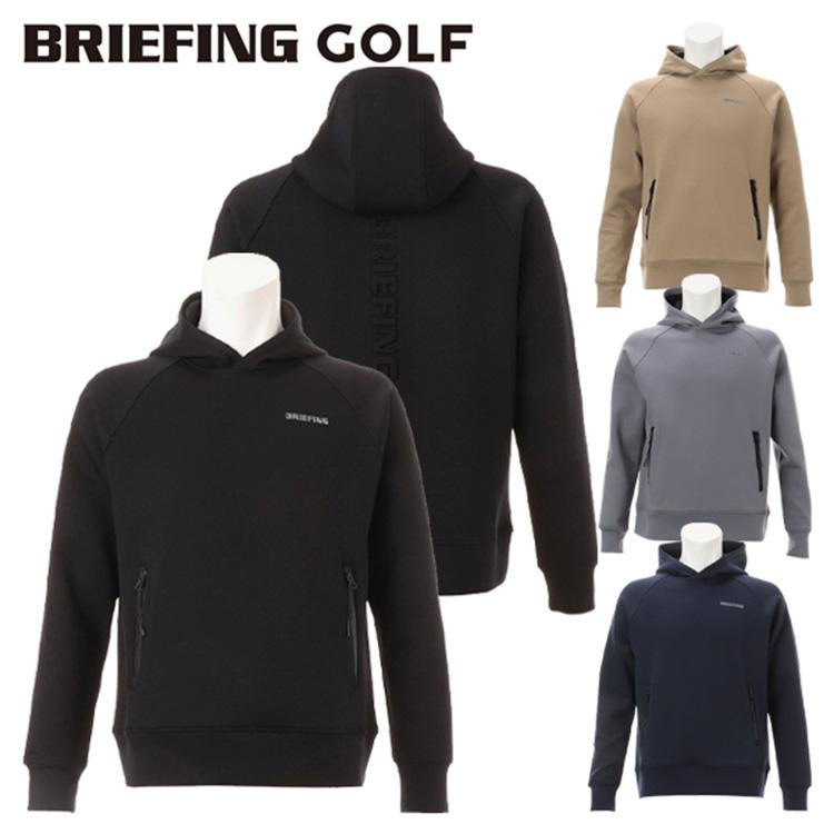 ブリーフィング ゴルフ パーカー メンズ バックロゴ 長袖 フード 