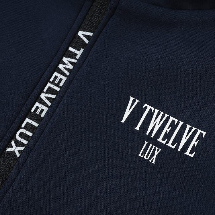 V12（ヴィ・トゥエルヴ） ゴルフ パーカー メンズ 長袖 フルジップ LUX