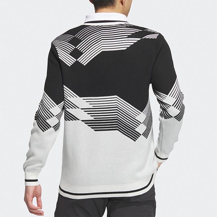 adidas（アディダス） ゴルフ セーター メンズ 長袖 ニット Vネック