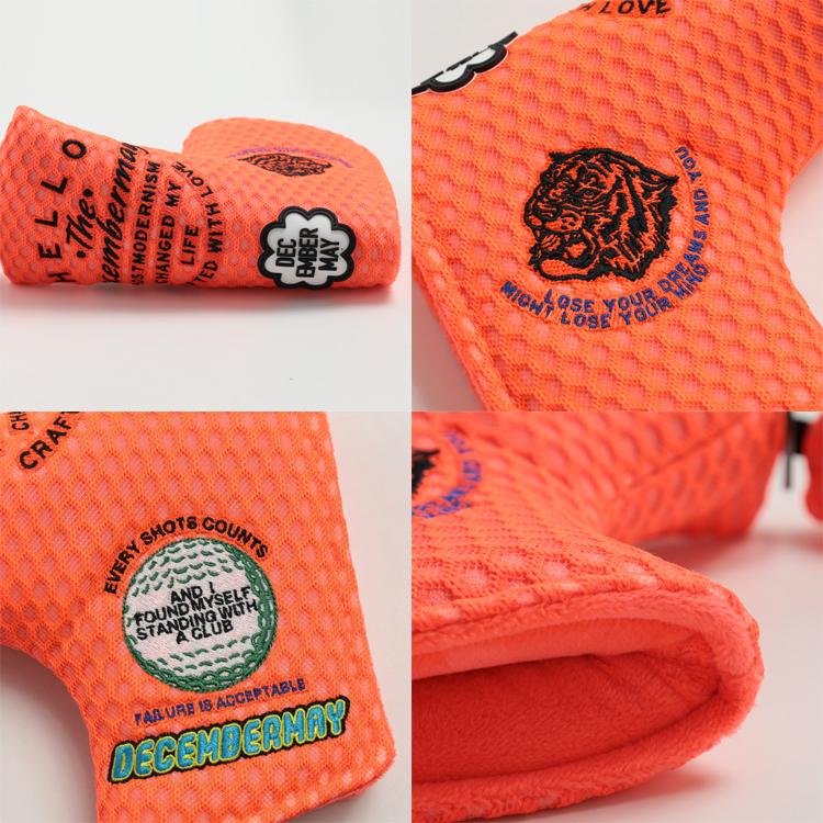 ディセンバーメイ ゴルフ ヘッドカバー パターカバー ピンタイプ