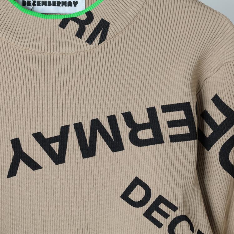 ディセンバーメイ ゴルフ ニット メンズ 長袖 ハイネック モックネック