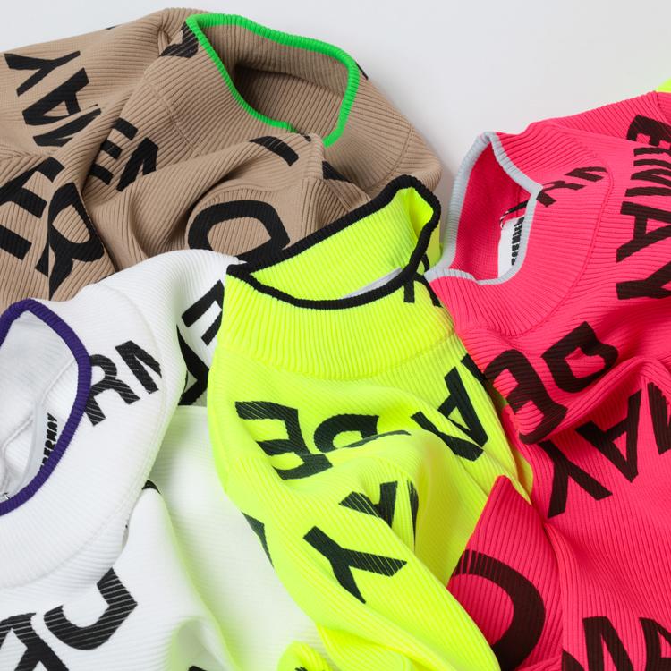 ディセンバーメイ ゴルフ ニット レディース 長袖 ハイネック モック