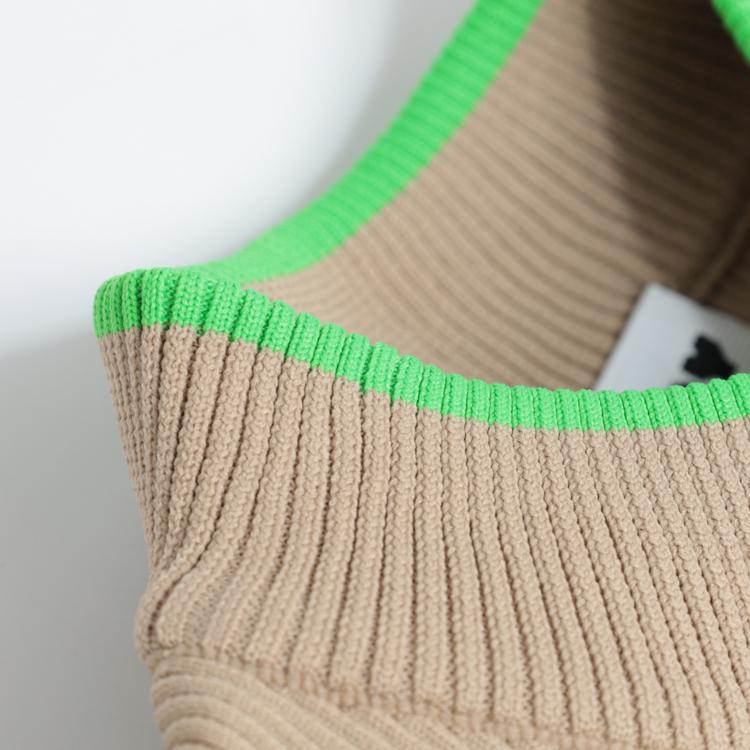 ディセンバーメイ ゴルフ ニット レディース 長袖 ハイネック モック